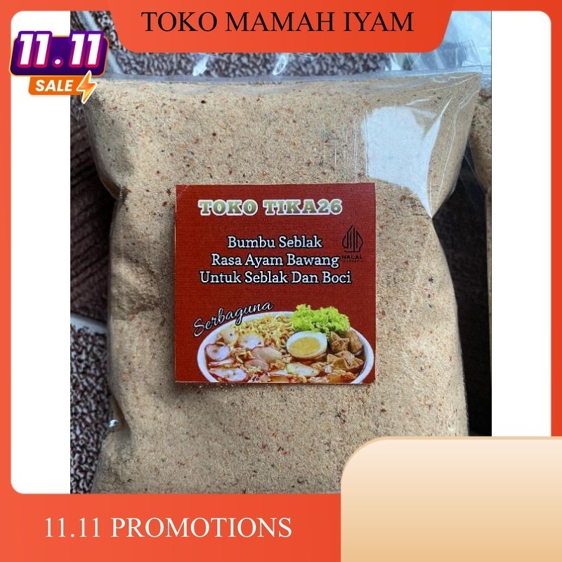 

BUMBU SEBLAK PALING ENAK RASA AYAM BAWANG 250 GRAM BUMBU BASO ACI CUANKI BASO BUMBU BAKSO PREMIUM