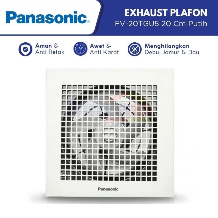 PANASONIC Kipas Plafon Exhaust Fan 8 Inch FV 20TGU