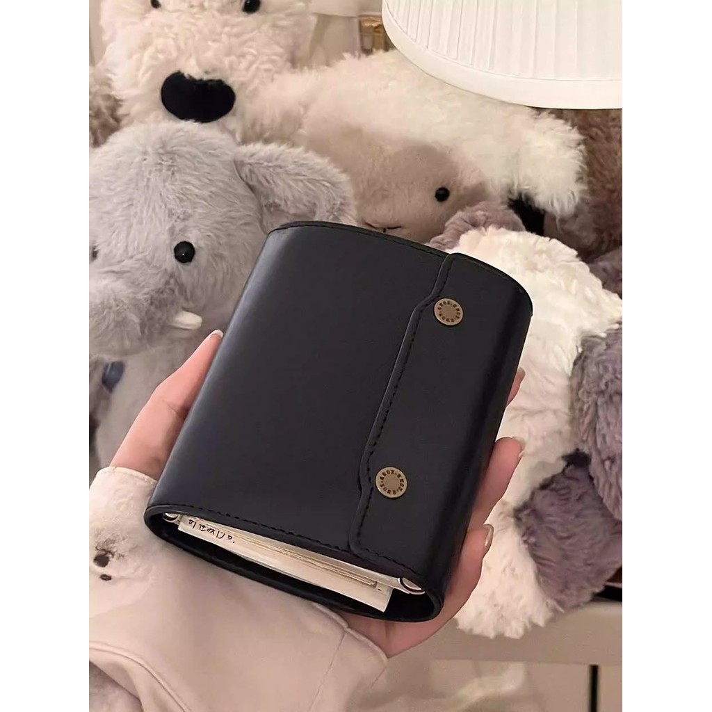 

M5 Loose Leaf Notebooks Portable Pocket Book With 40/60 Blank Inner Page Green Leather Notebook Suitable For Girl Back To School