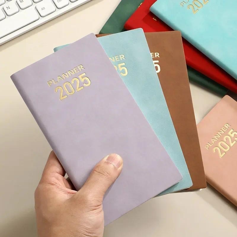 

2025 A6 Notebook Notepad Daily Weekly Agenda Planner Notebooks Stationery Office School Supplies