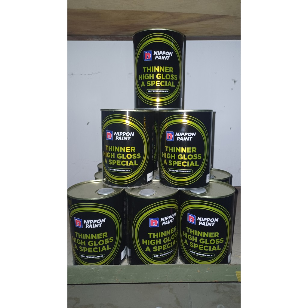 Thinner High Gloss A Special Hitam Nippon Paint Kaleng 1L
