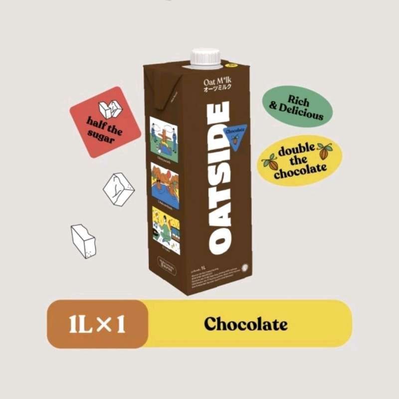 

Oatside Chocolate Oat Milk 1 Liter