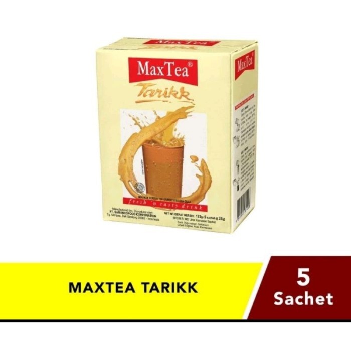 

New Item INDOCAFE MAXTEA TARIKK 125g