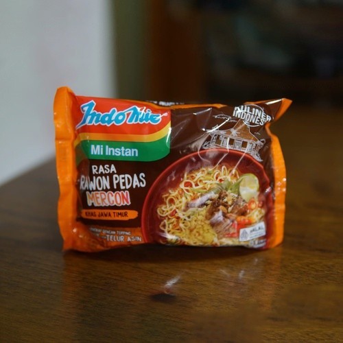 

NEW ITEM NOODLE INDOMIE RAWON PEDAS MERCON 75G