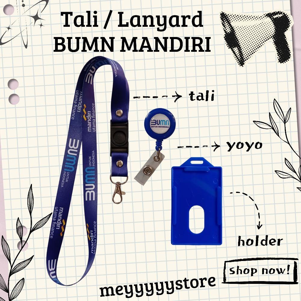 

Tali ID CARD BUMN MANDIRI UTAMA FINANCE / Lanyard BUMN MANDIRI UTAMA FINANCE READY [STOCK MELIMPAH] Termurahhh Harga Grosir!