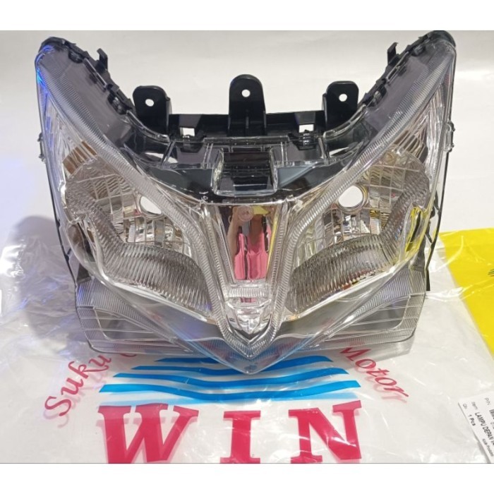 Reflektor vario 125 old headlamp plus mika lampu depan Vario 125 tekno - WIN