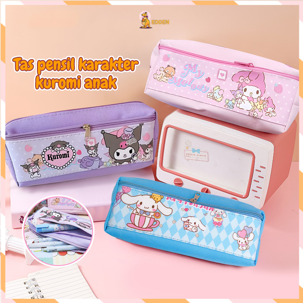 

Edden Tas Pensil Resleting Karakter Kartun Alat Tulis Sekolah Tempat Pensil