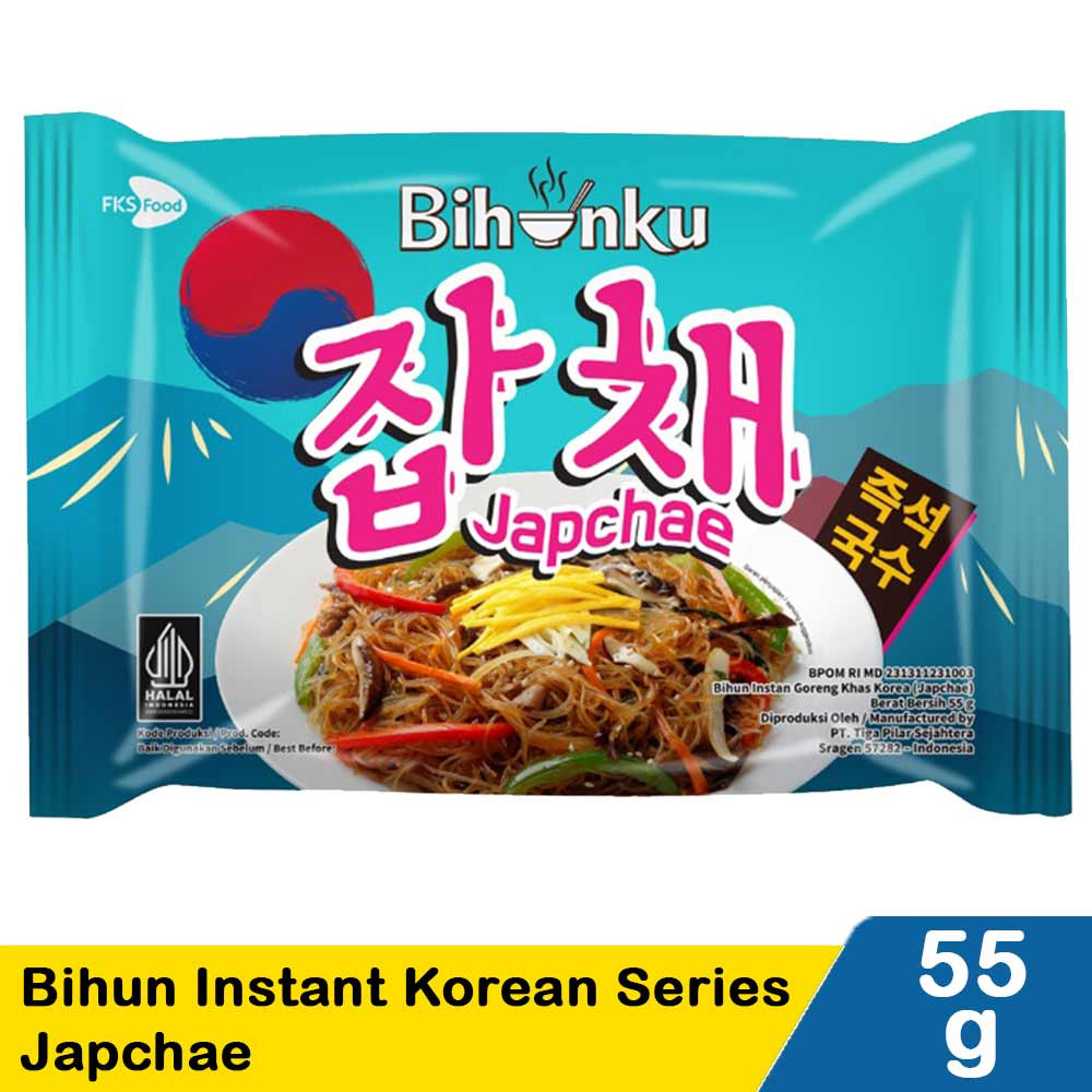 

allforyou_-undefined-Bihunku goreng Japchae 55gr instan Korea halal premium MURAH grosir