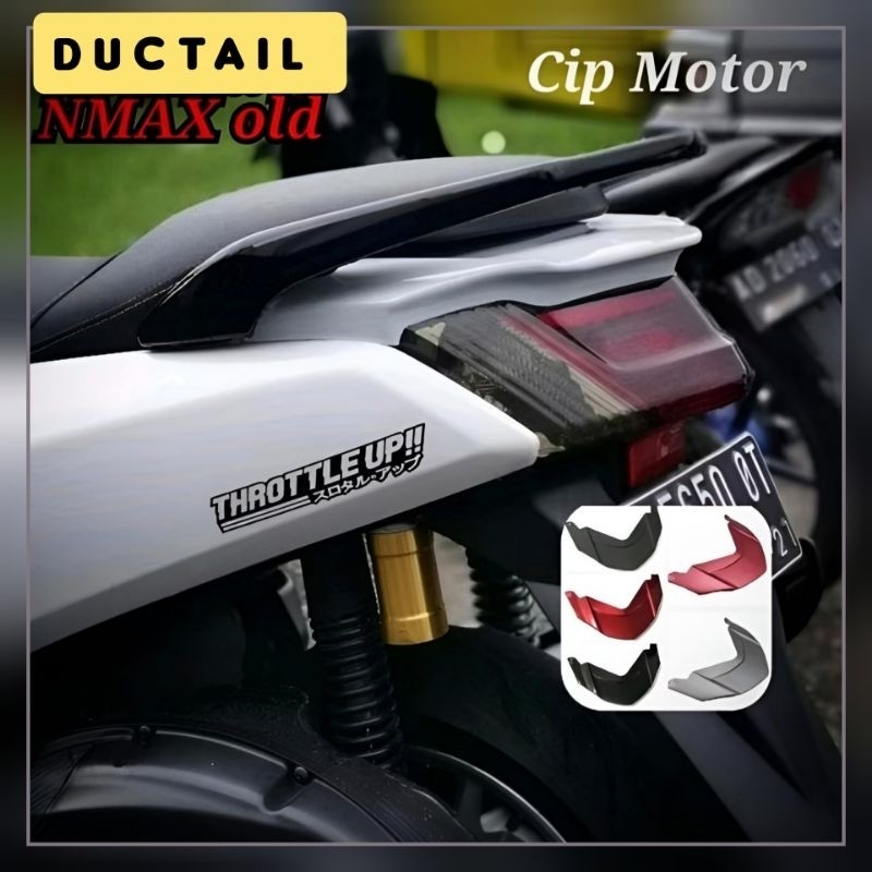 Ductail Nmax Lama 2016 2017 2018 2019 Ducktail Atas Lampu Belakang Nmax aksesories motor