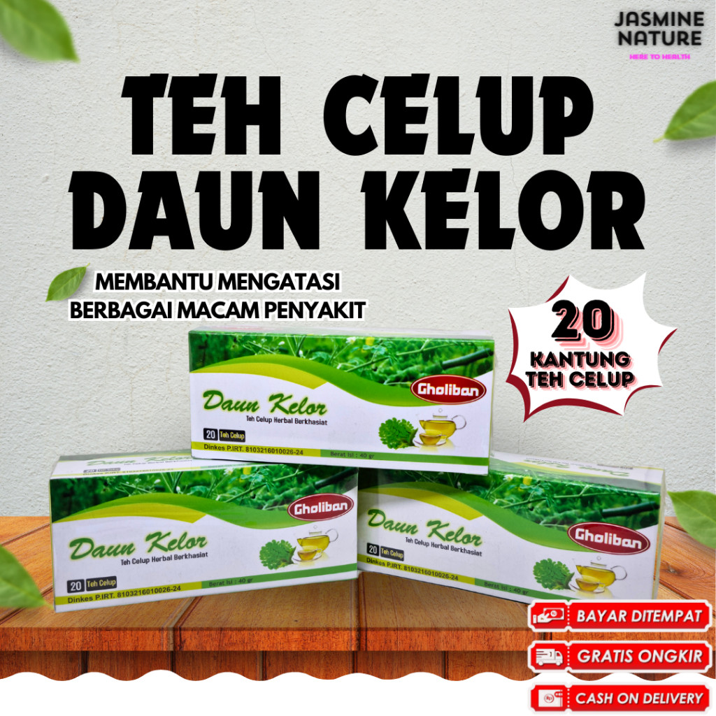 

Teh Celup Daun Kelor Gholiban untuk Membantu Mengontrol Gula Darah isi 20 Kantong