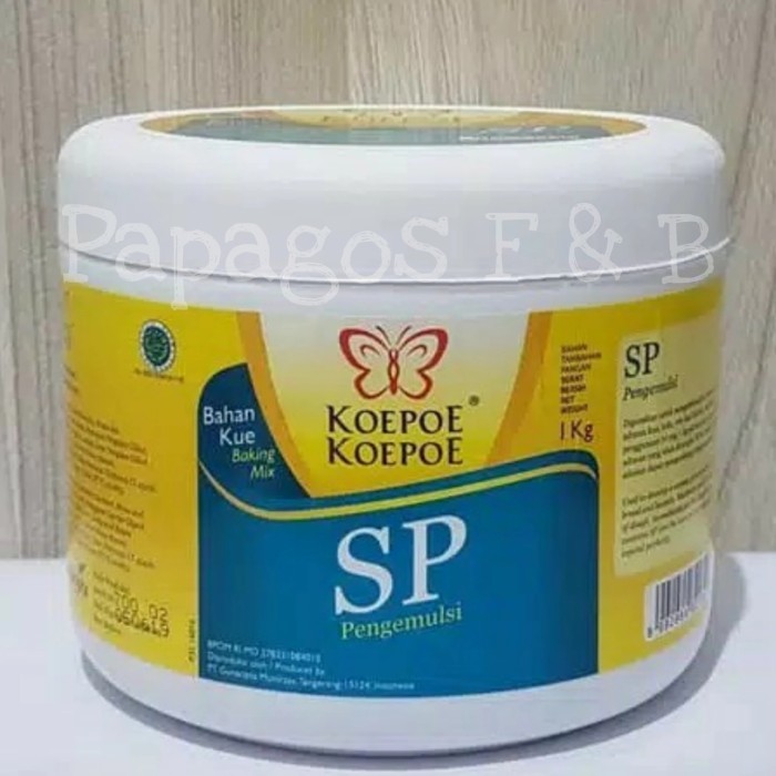 

Pengembang Kue SP Koepoe Koepoe Kupu Kupu Pengemulsi 1 kg / kilo
