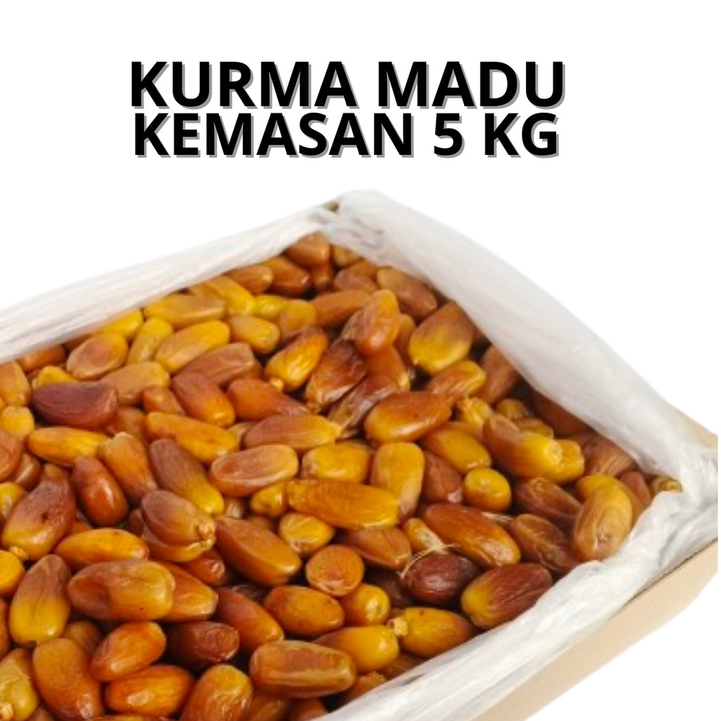 

KURMA TUNIS MADU 5KG ORIGINAL / KURMA TUNISIA MADU FRESH