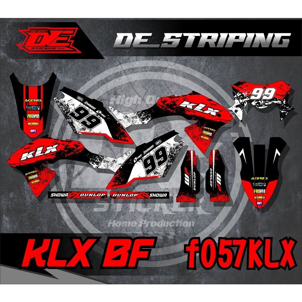 Striping Stiker Klx Bf Klx Striping Motor Klx Bf