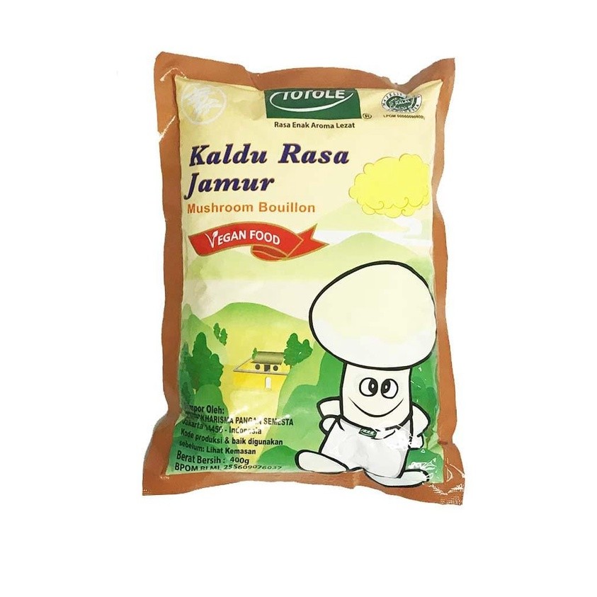 

MEMELASHOP TOTOLE / PENYEDAP MASAKAN VEGETARIAN VEGAN Pengganti MSG 400 gr