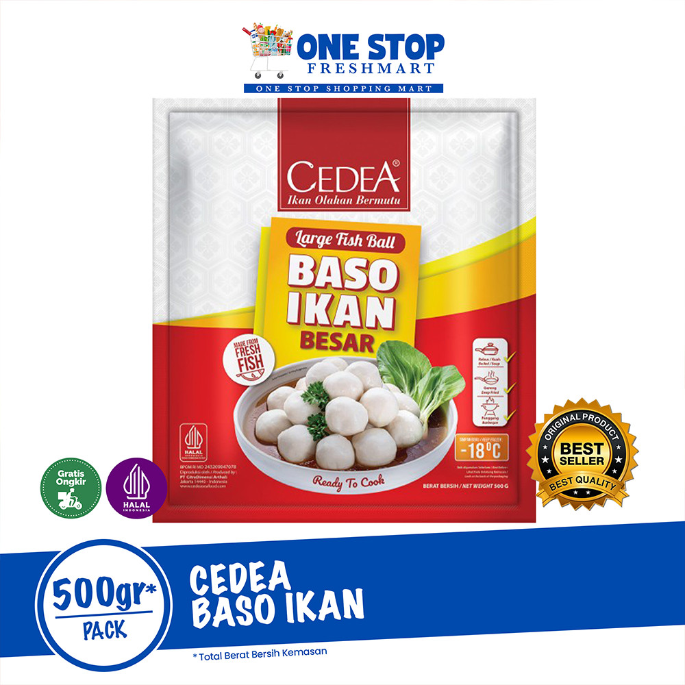 

CEDEA BAKSO IKAN 500gr