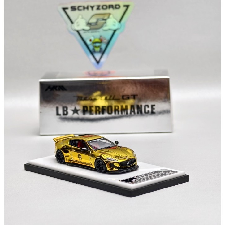 HKM LBWK Maserati GranTurismo GTS LB Performance Works Series Limited Edition Electroplate Silver Go
