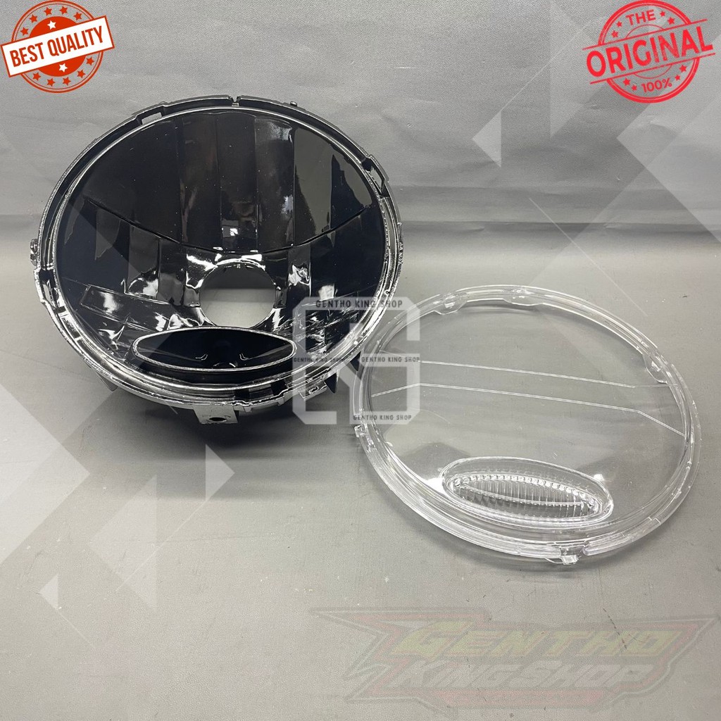 Reflektor Dan Mika Bening Bahan Biled Rx King New Peredam Vixion Old Scorpio