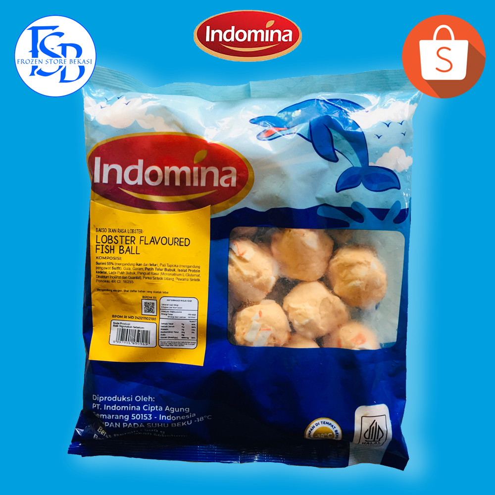 

(DERIFROZEN) Indomina Bola Lobster 500gr