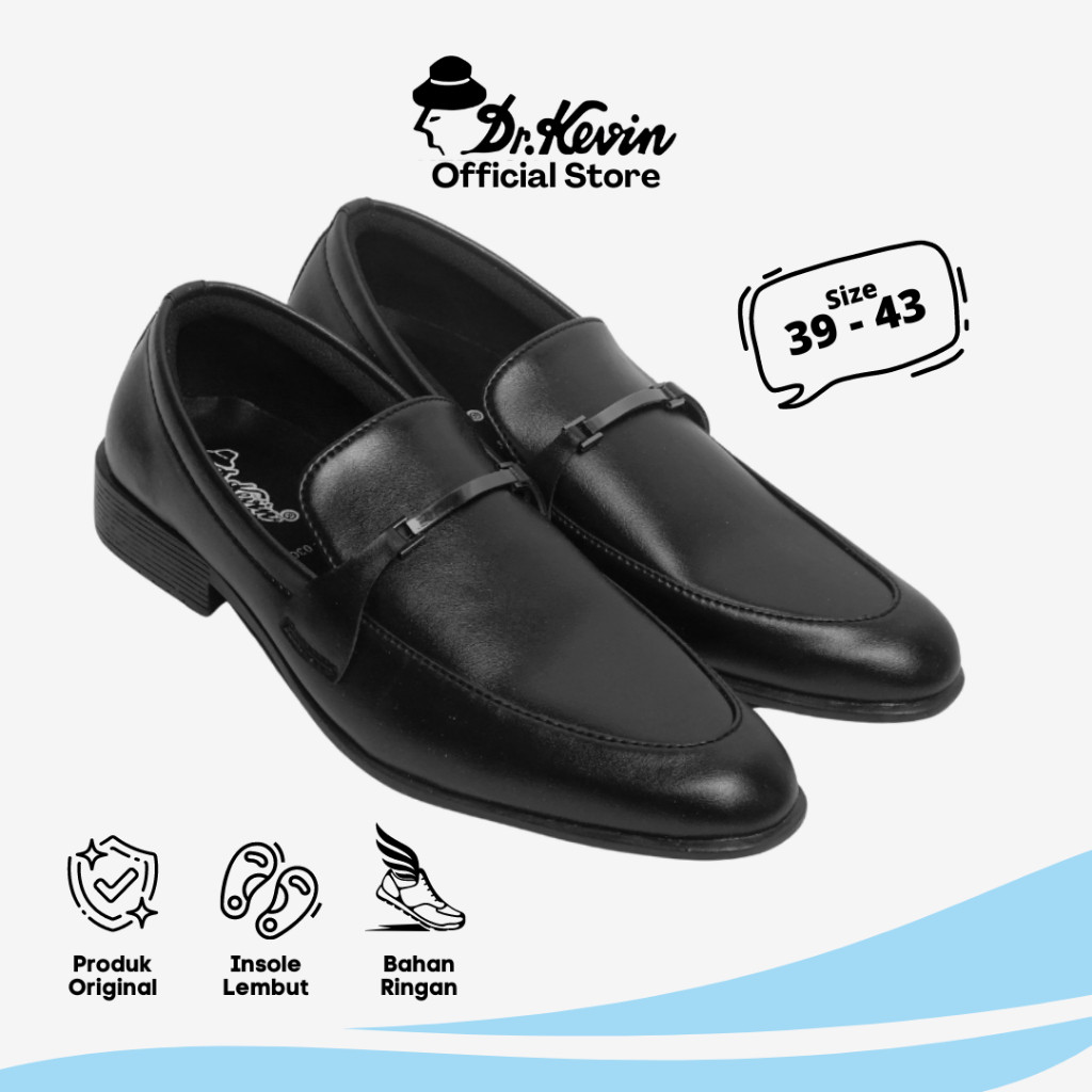 promo Dr. Kevin Sepatu Pantofel Formal Pria Sepatu Resmi 831-030
