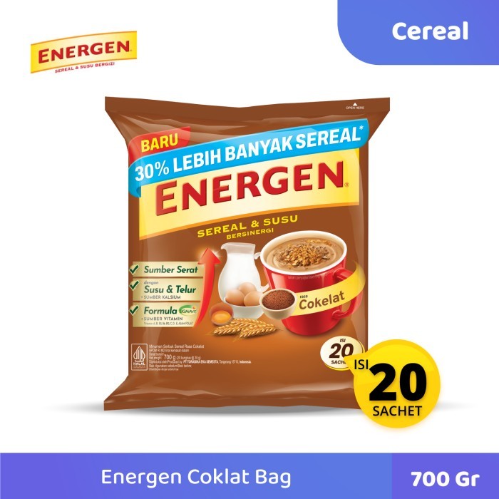 

Sereal Energen Cokelat Bag