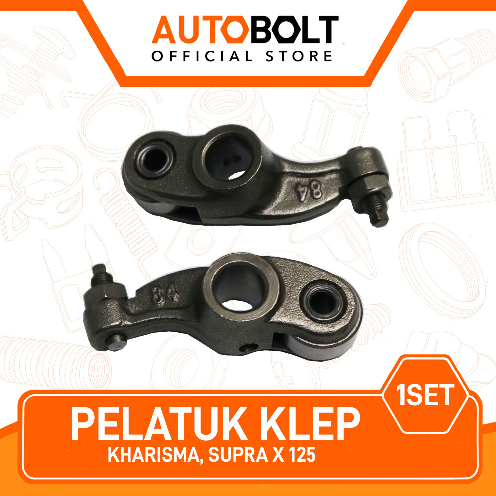 Pelatuk Klep Karisma & Supra X 125 Platuk Piano Kelep Rocker Roker Arm Set