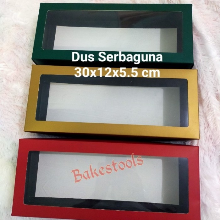 

Dus Serbaguna/Brownies Tutup Mika, isi 10 pcs - Maroon