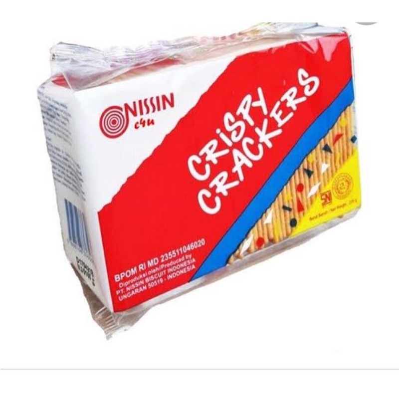 

NISSIN CRISPY Crackers 225 gr SALTCHEESE CRACKERS - ABO