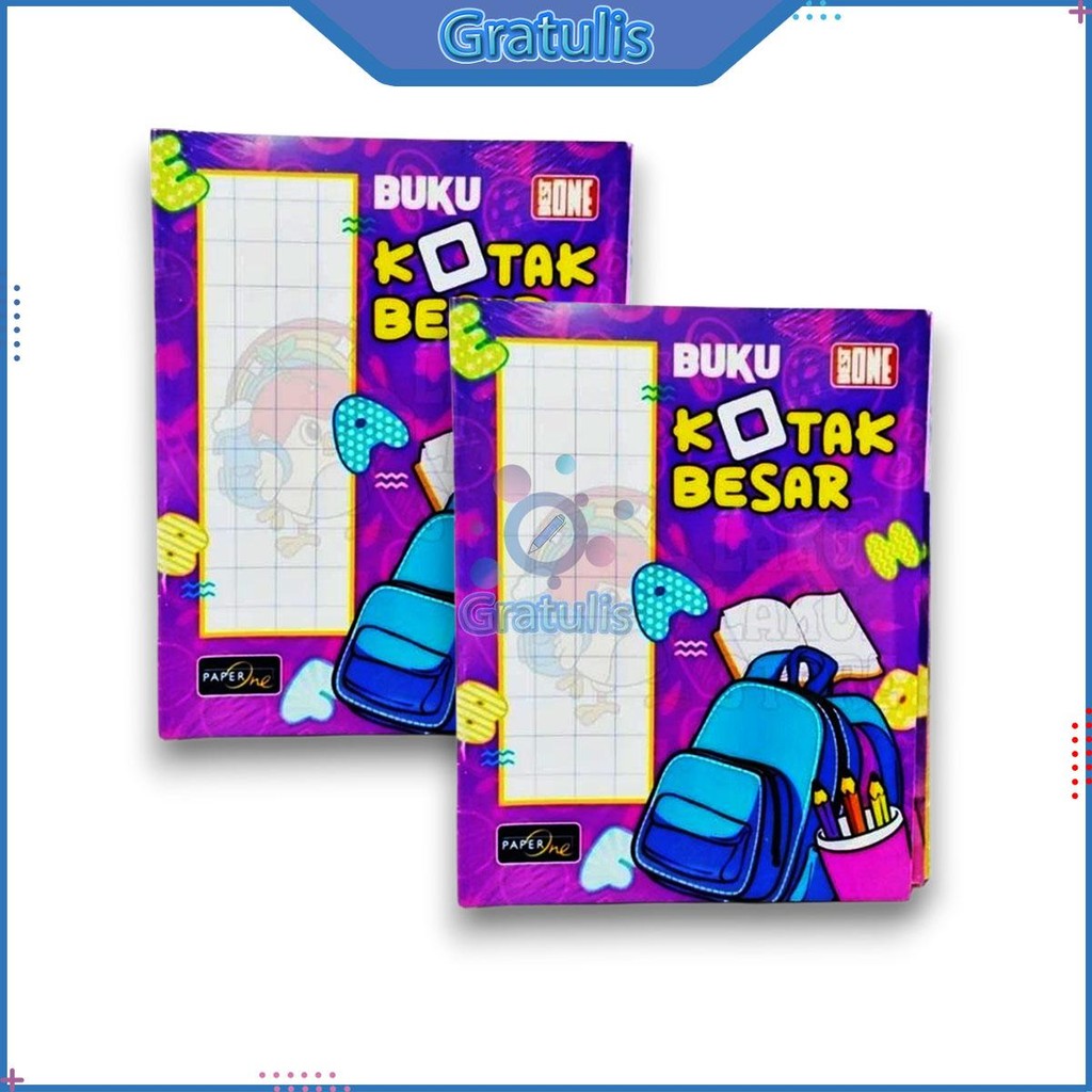 

BUKU TULIS STRIMIN BESAR BEST ONE 1 PAK [30 LEMBAR/10 BUKU] / BUKU KOTAK BESAR TUGAS MATEMATIKA / WRITE BOOK / BUKU KWARTO MTK PENDEK A5