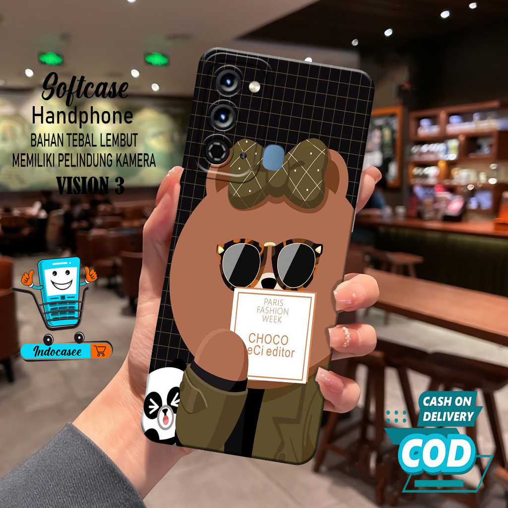 Case Hp Itel Vision 3 - Softcase Itel Vision 3 Terbaru - Casing Itel Vision 3 - Kesing Itel Vision 3