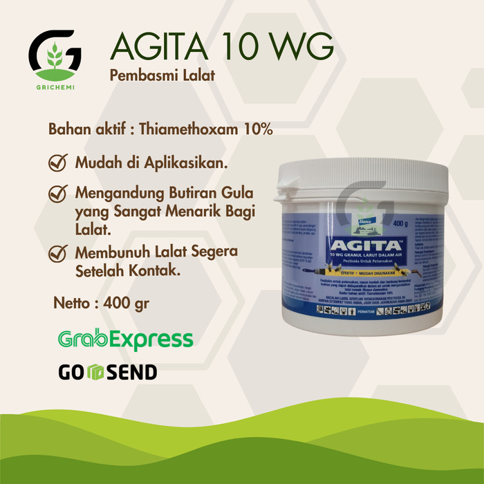 AGITA 10 WG RACUN LALAT PEMBASMI LALAT UMPAN LALAT TERBAIK AMPUH