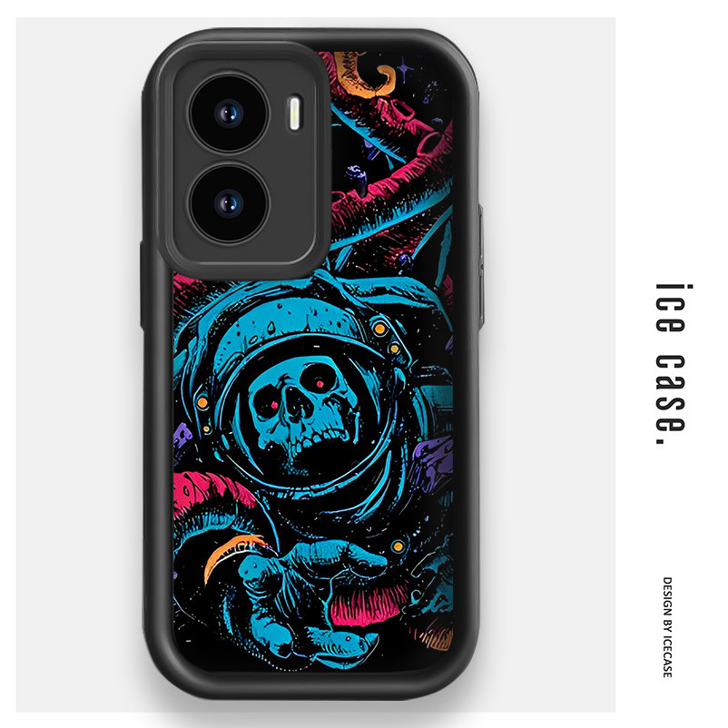 Soft Case Untuk Vivo S17 Y20 Y21 Y30 Y35 Y51 Casing Vivo Y12 Y15 Y17 Y02 Premium Hitam Silicone Casi