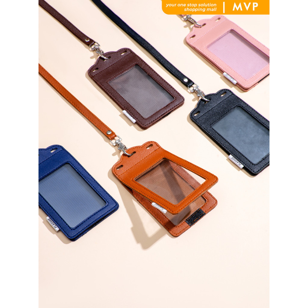 

MVP ID Card Bowie Mika Buka Tutup Lanyard Name Tag Kulit Berkualitas Elegan Dan Tahan Lama
