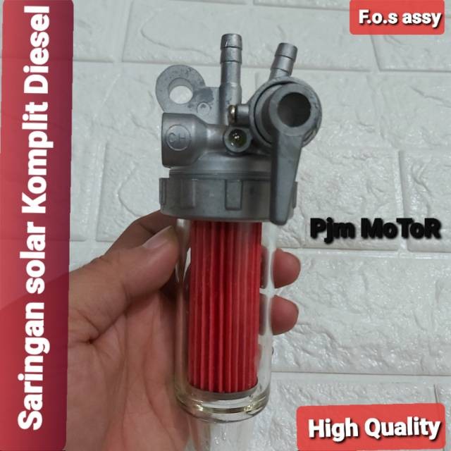 

FOS Saringan Solar Komplit Mesin Diesel TF55 TF65 TF75 TF85 TF105 TF115 TF135 TF155 YANMAR amplas