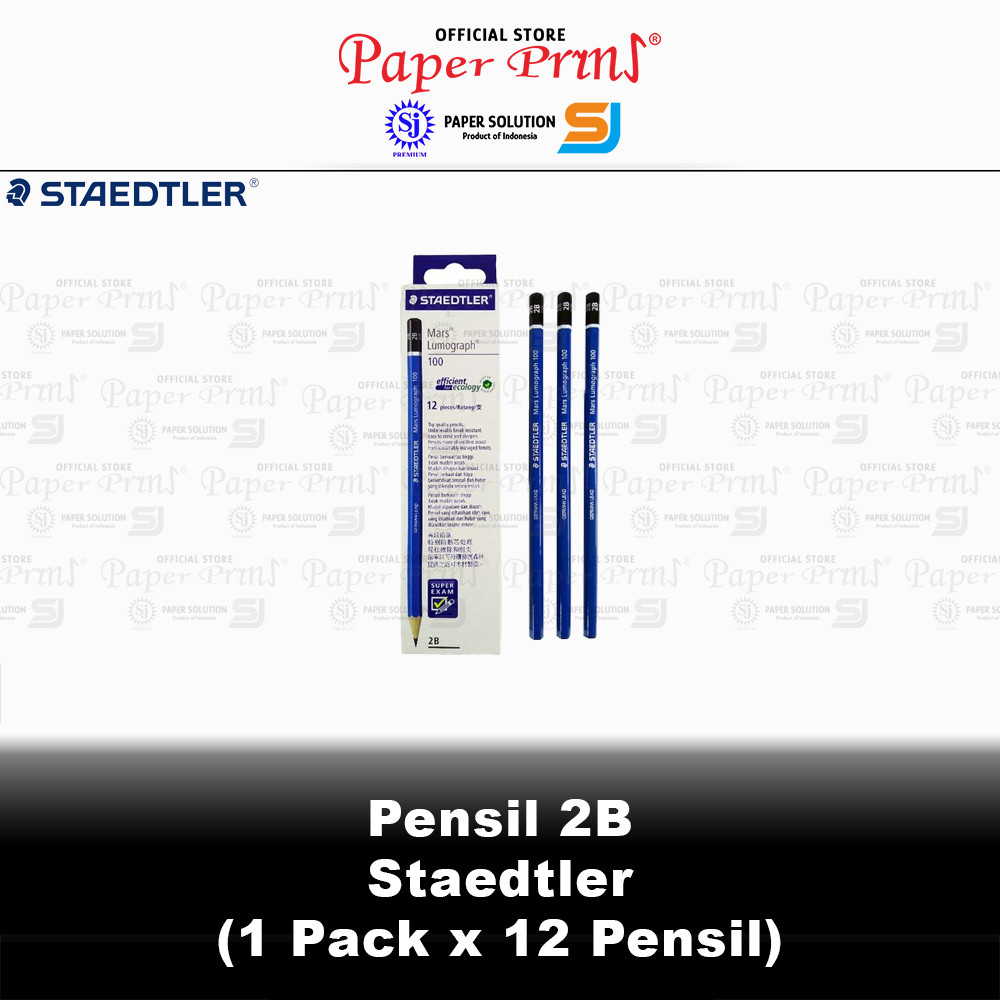 

Pensil 2B Staedtler - 1 Pack isi 12 Pensil