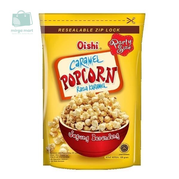 

OISHI POPCORN KARAMEL 100 GR