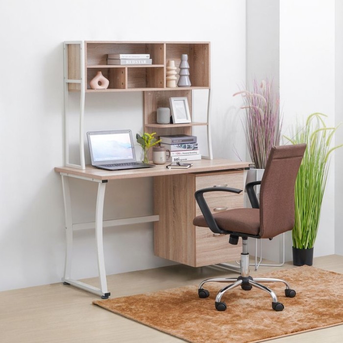 Meja Kerja Rumah Kantor INFORMA 120x60 Cm Meja Kerja Minimalis Modern