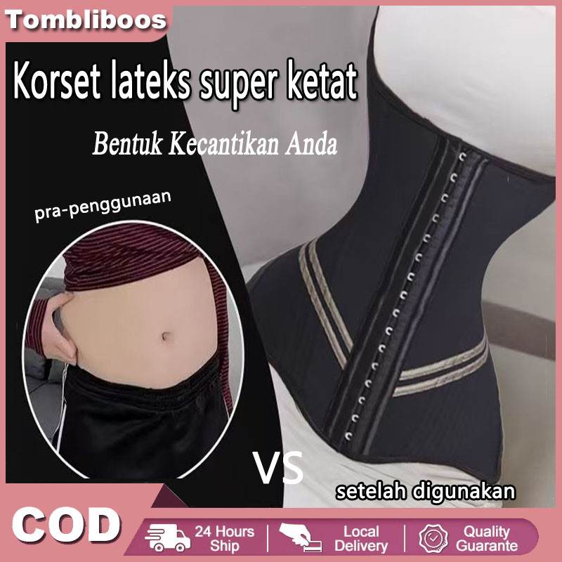 25 Tulang 3 Lapis Korset Wanita Korset Lateks Korset Punggung Korset Tulang Rusuk Korektif Korset Ul