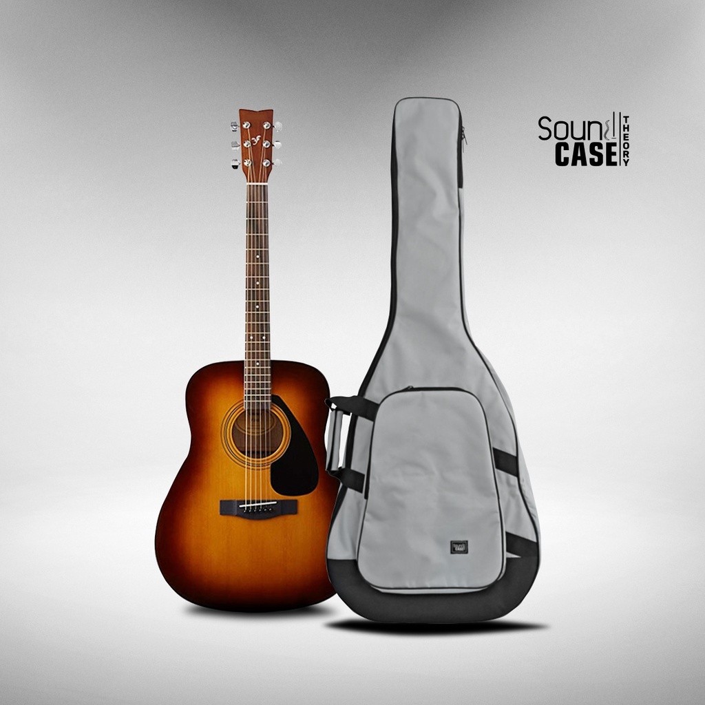 PROMO/ Tas Gitar Akustik / Softcase Gitar Akustik Jumbo Abu (Grey) SoundCase Theory