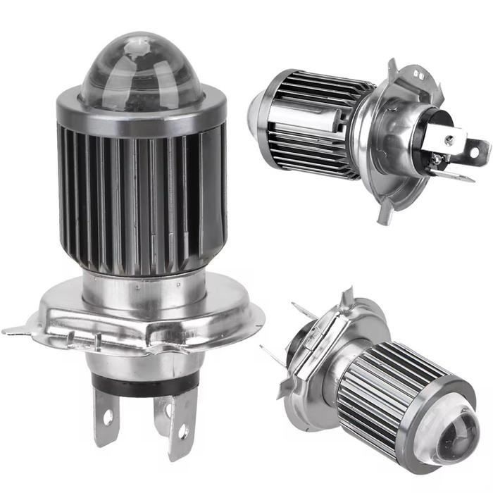 Lampu led H4 Laser  Bholam depan utama motor matic bebek H4 H6 Motorcycle - H6-robot 2warna