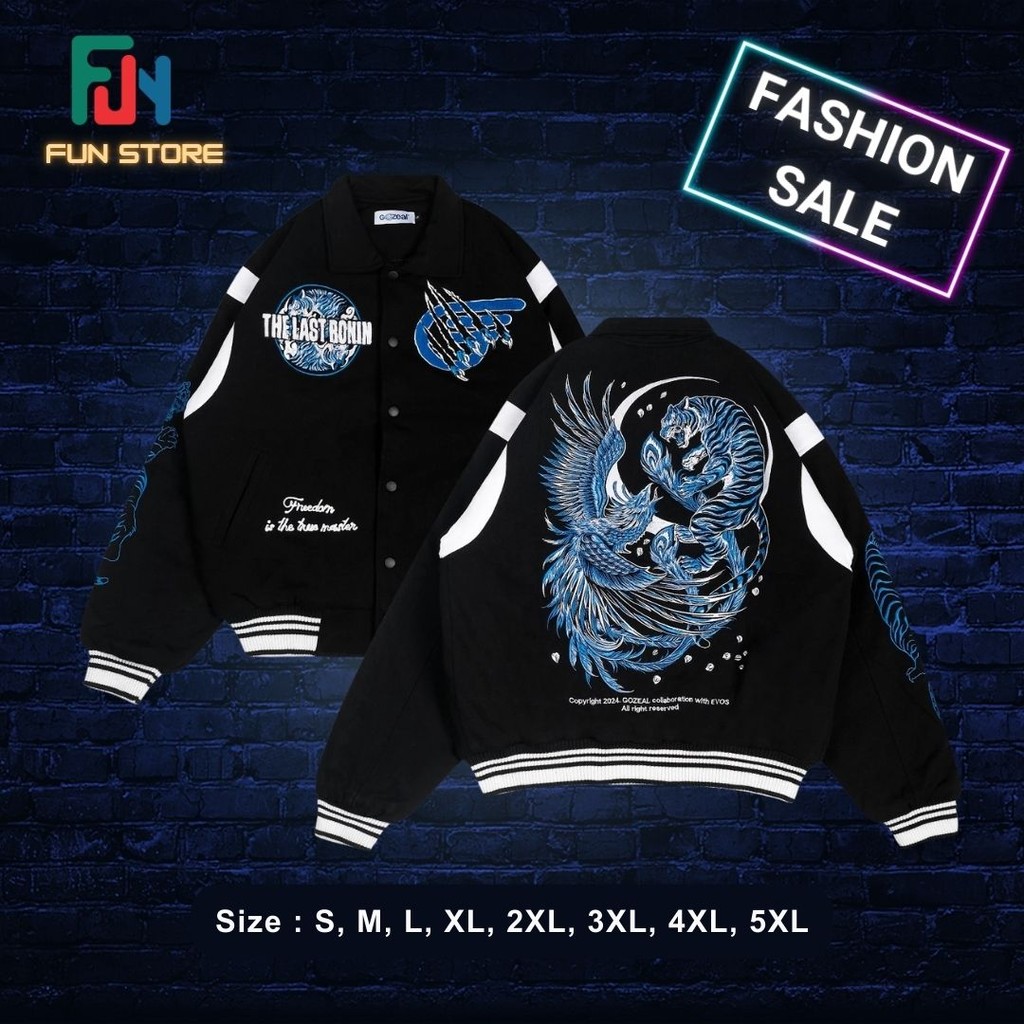 varsity evos x gozeal fallen terbaru 2025 jaket rrq hoshi alter ego btr onic evos geek fam liquid hi