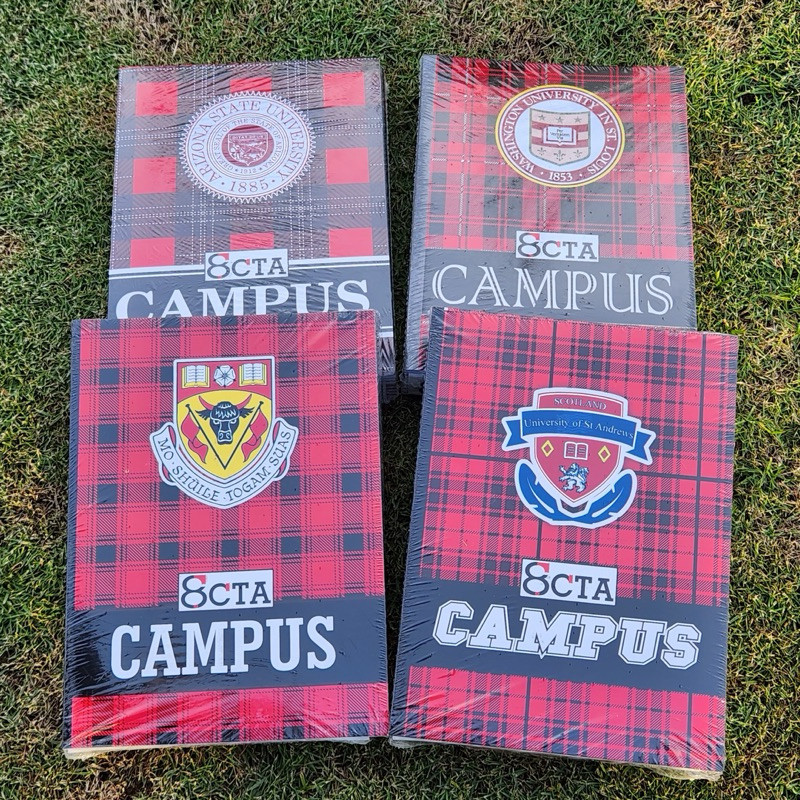 

10pcs Buku Tulis Octa Campus 36 Lembar dan Buku Tulis Segitia Quarto