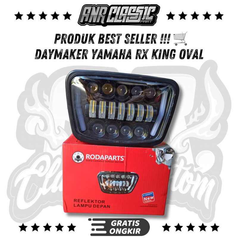 daymaker rx king yamaha rx king kotak 16 mata hitam