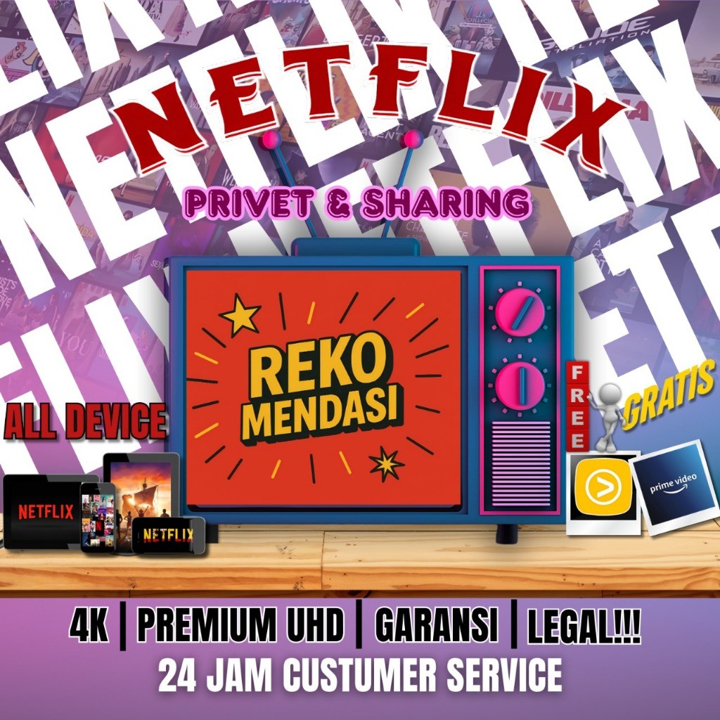 NETFLIX RESMI LEGAL BERGARANSI & AMAN#3