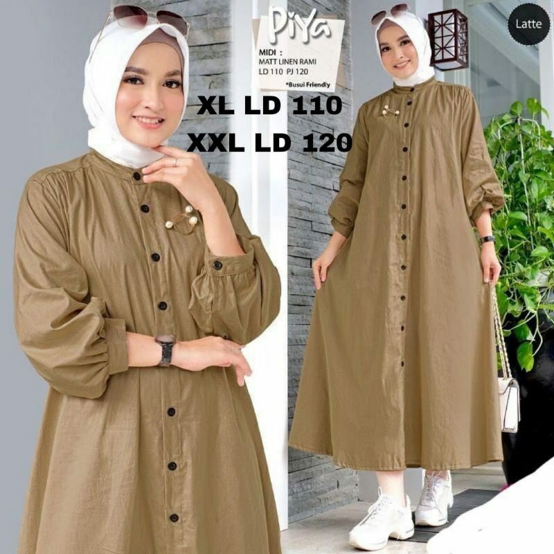 FLASH SALE/ dress piya terbaru tunik kekinian pakaian wanita tunik masakini tunik malaysia longtunik