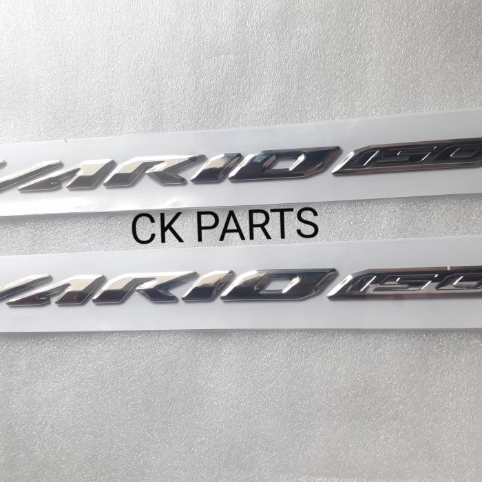emblem vario 150 new original kiri kanan