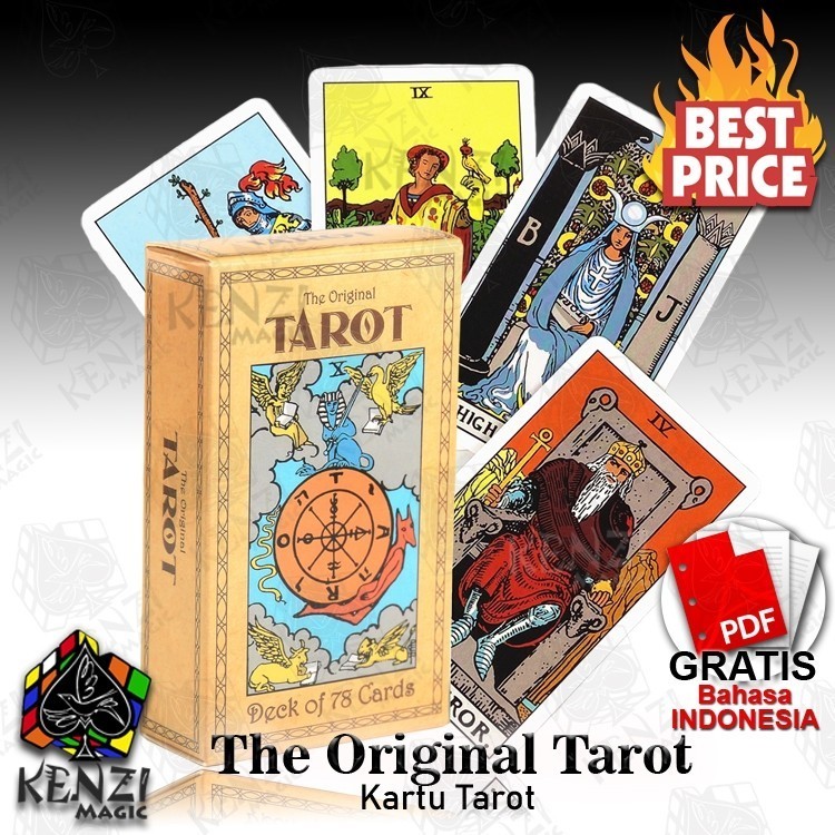 Kartu Tarot The Original Tarot Deck + pdf Indonesia