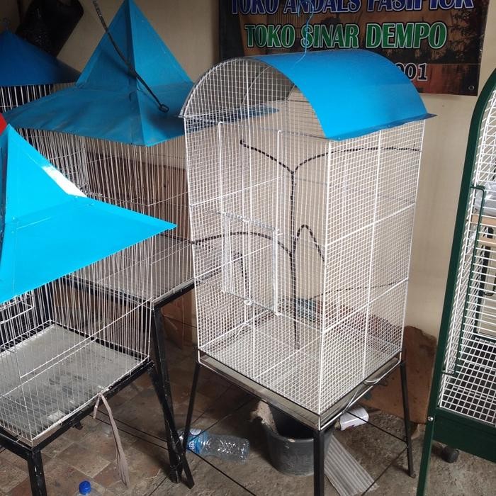 kandang besi model kawat ram/kandang koloni