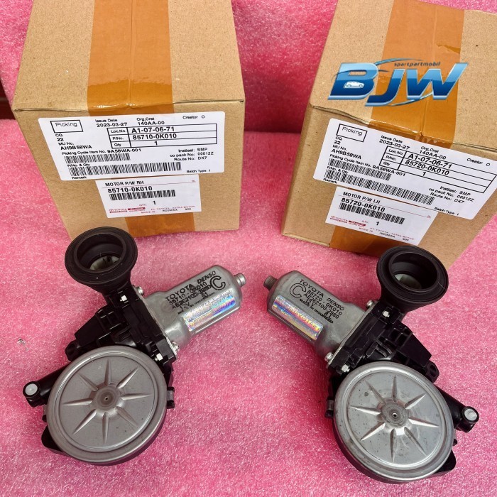 Motor regulator set power window kanan kiri inova old