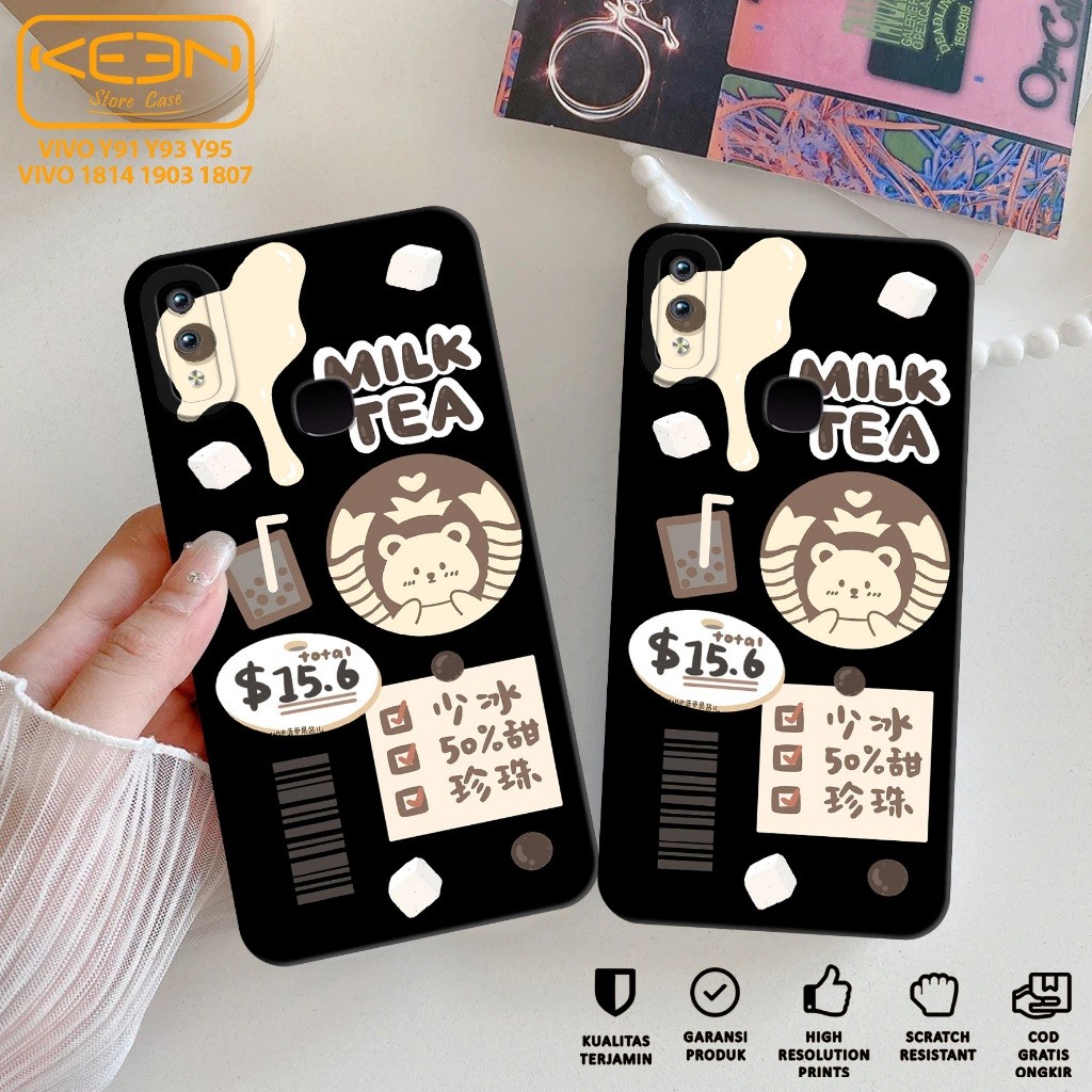 Case Vivo 1811 - Casing Hp Vivo 1811 Motif Starbucks - Softcase Vivo 1811 - Softcase Hp Vivo 1811 - 