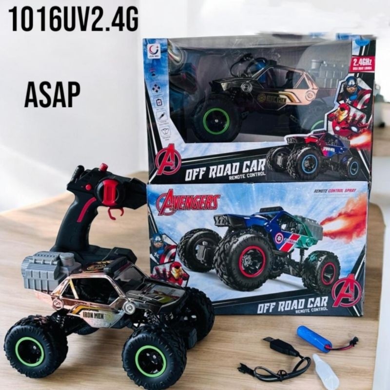 prabuaranSHOPMainan Mobil Remot Asap UV Avanger Bisa Buat Rental